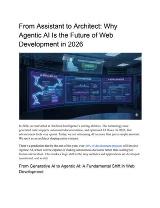 October 2026: AI Agents Build Apps Autonomously. Are You Ready?